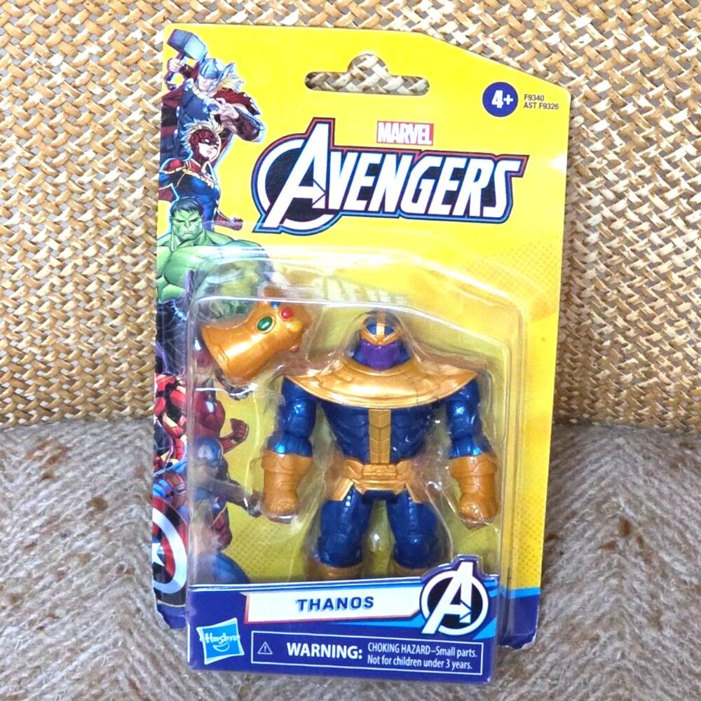 Marvel Avengers Hasbro Thanos 4-Inch Action Figure – New on Card